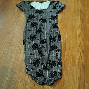 Short sleeve bodycon dress